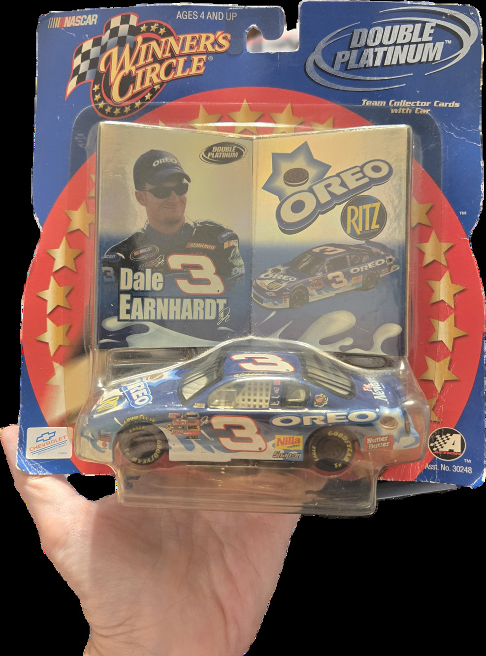 Dale Earnhardt Jr #3 Oreo Ritz Double Platinum 1:43 Winner's Circle 2003 Winners